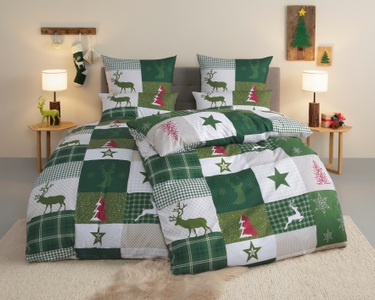 Home affaire Bettwäsche »Nicholas«, Weihnachtsbettwäsche, Winter