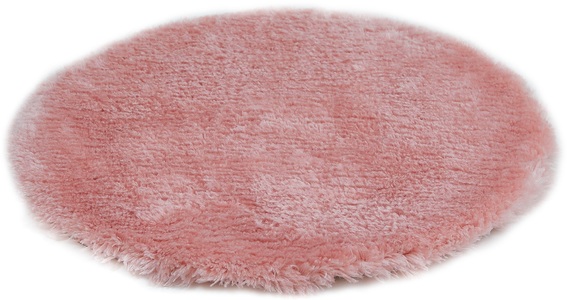 andiamo, Teppich, »Lamm Fellimitat«, Andiamo, rund, Höhe 20 mm, maschinell gewebt, Andiamo Sitzkissen »Sitzauflage Lamm-Fellimitat«, Kunstfell, rund, Ø 40 cm, auch als 4er Set