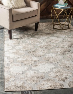 Myflair Möbel & Accessoires, Myflair Möbel & Accessoires Teppich »Outdoor Cloud Crosses«, rechteckig, 4 mm Höhe, Myflair Möbel & Accessoires Teppich »Outdoor Cloud Crosses Lagerräumung«, rechteckig, 4 mm Höhe, Flachgewebe, Hoch-Tief Effekt, In- und Outdoor geeignet