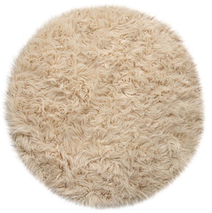 PACO HOME, Paco Home Fellteppich »Playa 960«, rund, 60 mm Höhe, Kunstfell, Flokati-Optik, Hochflor, weich und flauschig, Uni-Farben, ideal im Wohnzimmer & Schlafzimmer, Paco Home Fellteppich »Playa 960«, rund, 64 mm Höhe, Kunstfell, Flokati-Optik, Hochflor, weich und flauschig, Uni-Farben