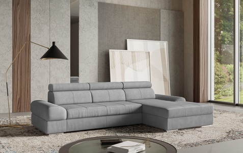 sit&more Ecksofa »Broadway L-Form«, mit verstellbaren Kopfteilen, wahlweise mit Bettfunktion