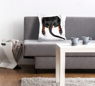 queence Dekokissen »Butt«, (1 St.), mit einem Hundehintern