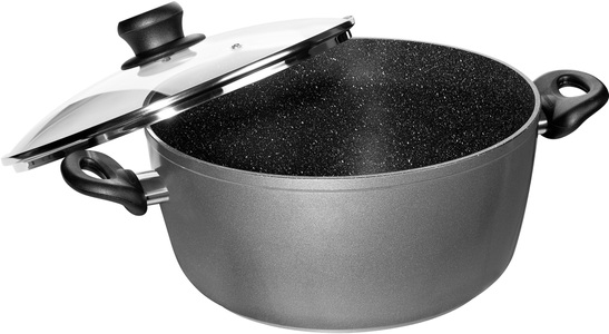 Stoneline, Grossraumtopf, Stoneline, STONELINE Kochtopf, Aluminium, (1 tlg.), Induktion