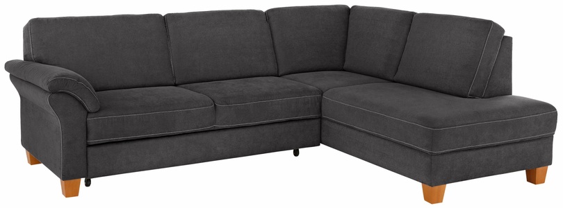Home affaire Ecksofa »Borkum«, mit Federkern, wahlweise mit Bettfunktion