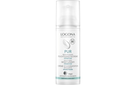 Logona, Logona Tagespflege Logona Tagespflege Pur Beruhigende Feuchtigkeits-Creme mit Probiotika gesichtscreme 50.0 ml, LOGONA Tagescreme »Pur beruhigend«