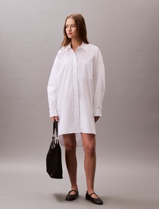 Calvin Klein Jeans Hemdblusenkleid »Cotton Oversized Mini Shirtdress«, im Oversize-Style