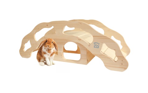 Resch, Resch Hasenhausbrücke Fichtenholz, Resch Hasenhausbrücke, 90 x 33 x 31 cm