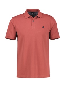 LERROS Kurzarmshirt, mit Logostickerei auf der Brust