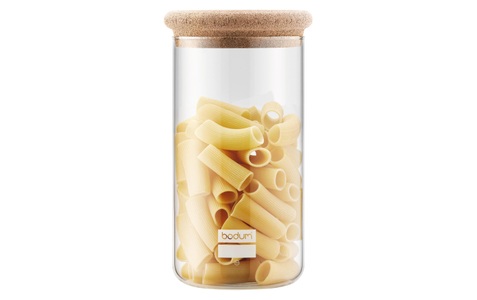 BODUM, Bodum Yohki Kork Vorratsglas 2 l, Bodum Yohki Kork Vorratsglas 2 l