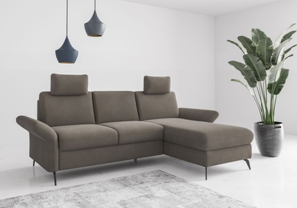 Home affaire Ecksofa »Rochelle«, wahlweise mit Bettfunktion, Bettkasten und Armteilverstellung