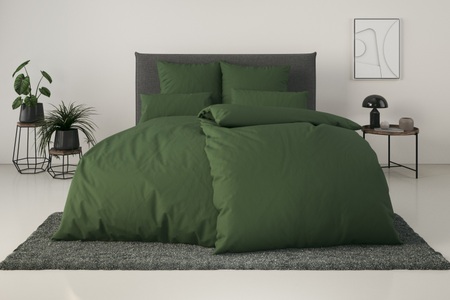 my home Bettwäsche »Desner«, Premium Qualität, 100 % Polyester, sehr weich, uni, ab 135x200 cm