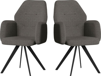 PREMIUM COLLECTION BY HOME AFFAIRE, Premium collection by Home affaire Armlehnstuhl »Madison«, 1 St., Strukturstoff-Struktur 2, Mit verschiedenen Gestellen erhältlich, 