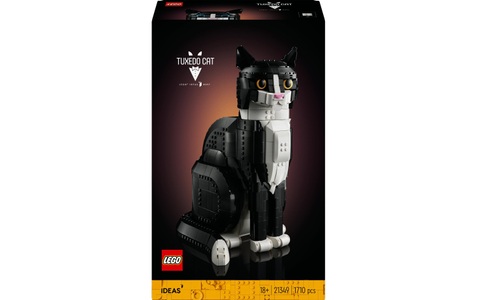LEGO® Spielbausteine »Schwarz-weisse Katze«, (1710 St.)