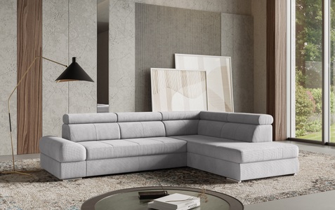 sit&more Ecksofa »Broadway L-Form«, mit verstellbaren Kopfteilen, wahlweise mit Bettfunktion