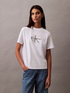 Calvin Klein Jeans T-Shirt »HERO SS CLASSIC MONOLOGO CNECK T« mit grossem CK-Print