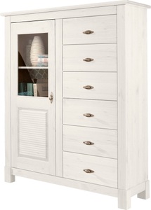 HOME AFFAIRE, Home affaire Highboard »Rauna«, Breite 103 cm, Home affaire Highboard »Rauna«, Vitrine, Breite 103 cm