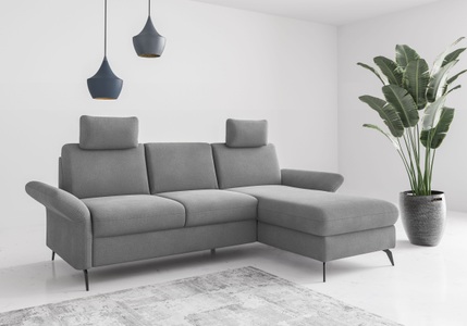Home affaire Ecksofa »Rochelle«, wahlweise mit Bettfunktion, Bettkasten und Armteilverstellung