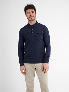 LERROS Langarm-Poloshirt »LERROS Longsleeve-Polo, gestreift«