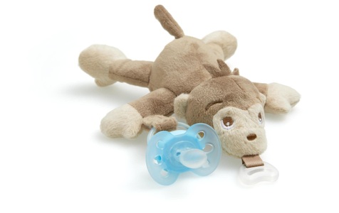 PHILIPS AVENT, PHILIPS AVENT Snuggle Nuggikette Affe ultra soft, Philips AVENT Schmusetuch »Snuggle + Nuggi Ultra Soft«