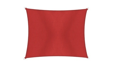 Windhager, Windhager Sonnensegel »Rechteck 3x4m, rot«, Windhager Sonnensegel »Rechteck 3x4m, rot«