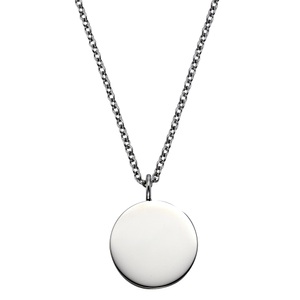 FIRETTI, Firetti Kette mit Anhänger mit Gravur »Gratis Gravur möglich«, Firetti Kette mit Anhänger »Schmuck Geschenk Halskette mit deinem Namen«