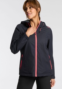 CMP, CMP Damen Rain Fix Hoodie Jacke (Größe 3XL, Grau), CMP Damen Rain Fix Hoodie Jacke