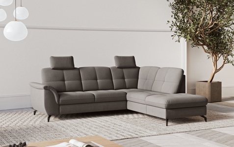 sit&more Ecksofa »Zora L-Form«, wahlweise mit Bettfunktion und Bettkasten