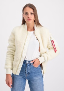 Alpha Industries, Alpha Industries Bomberjacke »Alpha Industries Women - Bomber & Flight Jackets«, Alpha Industries Bomberjacke »ALPHA INDUSTRIES Women - Bomber Jackets MA-1 VF Teddy Wmn«