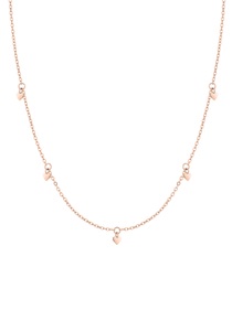 TAMARIS, Tamaris Kette mit Anhänger »Herzen, TJ-0116-N-45, TJ-0117-N-45, TJ-0118-N-45«, 