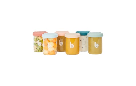 BABYMOOV, Babymoov Nahrungsbehälter ISY BOWLS Set 6 x 250 ml, BABYMOOV Aufbewahrungsschüssel »Isy Bowls«, (1 tlg.)