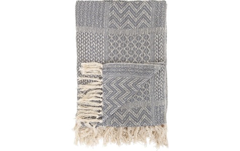 Bloomingville, Bloomingville-Decke 130x160cm, Grau, Bloomingville Babydecke »Rodion 130 x 160 cm«
