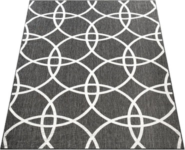 PACO HOME, Paco Home Teppich »Coco 208«, rechteckig, 4 mm Höhe, Flachgewebe, In- und Outdoor geeignet, ideal Wohnzimmer & Schlafzimmer, Paco Home Teppich »Coco 208«, rechteckig, 4 mm Höhe, Flachgewebe, In- und Outdoor geeignet, ideal Wohnzimmer & Schlafzimmer