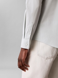 Calvin Klein, Calvin Klein Langarmhemd "LONG SLEEVE SOLID STRETCH SLIM SHIRT" slim fit, in Unifarbe