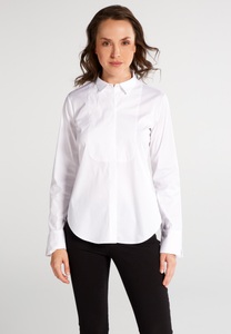 Eterna, LANGARM BLUSE 1863 BY ETERNA - PREMIUM SLIM FIT STRETCH WEISS, 