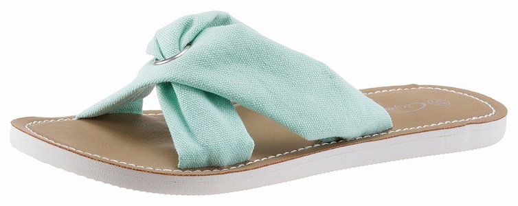 CITY WALK, CITY WALK Pantolette, CITY WALK Pantolette, Sommerschuh, Schlappen mit Kreuzbandage