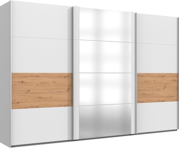 Wimex, Wimex Schwebetürenschrank »Barmbek«, mit 2 Stoffboxen und zusätzlichen Einlegeböden, Wimex Schwebetürenschrank »Barmbek Schlafzimmerschrank BESTSELLER Garderobenschrank«, Kleiderschrank mit 2 Stoffboxen und 2 zusätzlichen Böden, Spiegeltür