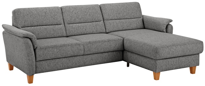 Home affaire Ecksofa »Palmera«, Federkern, wahlweise mit Bettfunktion und mit/ohne Bettkasten