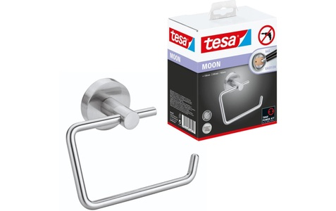 Tesa, tesa ekkro Toilettenpapierhalter Klebstoff Metall, tesa Toilettenpapierhalter »Moon«