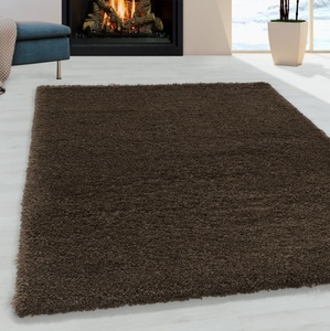 Ayyildiz Teppiche, Ayyildiz Teppiche Hochflor-Teppich »FLUFFY 3500«, rechteckig, 50 mm Höhe, robuster Langflor, ideal für Wohnzimmer und Schlafzimmer, Ayyildiz Teppiche Hochflor-Teppich »FLUFFY 3500«, rechteckig, 50 mm Höhe, Langflor, Shaggy, uni, robust, auch in rund erhältlich, Wohnzimmer