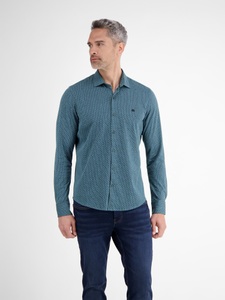 LERROS Langarmhemd »LERROS Jersey Herrenhemd«