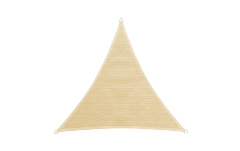 Windhager, Windhager Sonnensegel Capri - dreieck - Champagne -, Windhager Sonnensegel »champagner 5.0m, Dreieck«