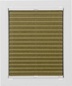 SUNLINES, sunlines Klebe-Plissee »One Size Style Crush«, blickdicht, ohne Bohren, verspannt, 