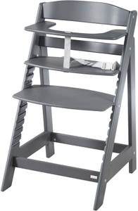 Roba, roba Treppenhochstuhl Sit Up Flex anthrazit, roba® Hochstuhl »Sit Up Flex, anthrazit«, aus Holz