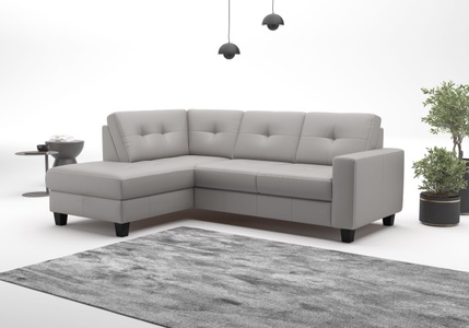PLACES OF STYLE Ecksofa »Varese« wahlweise mit Bettfunktion und Bettkasten