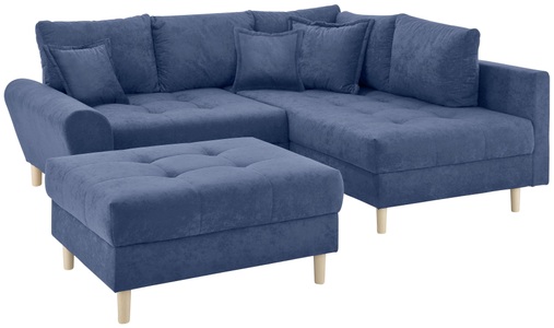 Home affaire Ecksofa »Rice«, incl. Hocker, mit Federkern