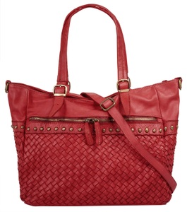 SAMANTHA LOOK, Samantha Look Shopper, (1 tlg.), Samantha Look Shopper, echt Leder, Made in Italy