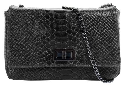 CLUTY, Cluty Umhängetasche, Cluty Umhängetasche, echt Leder, Made in Italy