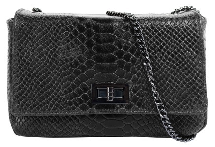 CLUTY, Cluty Umhängetasche, Cluty Umhängetasche, echt Leder, Made in Italy
