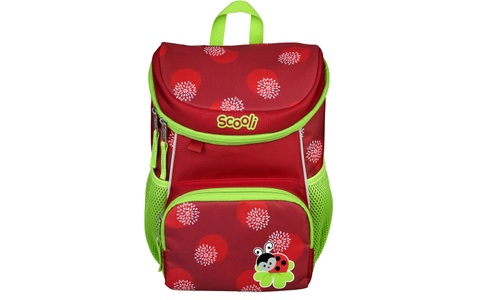 Scooli, Scooli Kinderrucksack »Mini-Me, Lotti Ladybug«, Reflektoren, Scooli Kindergartenrucksack Marienkäfer 8 l