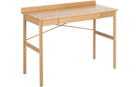 undefined, Schreibtisch PAUL 50x110x80cm eiche, mutoni - Schreibtisch Phoebe natur 110x50, One Size, Braun